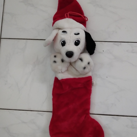 SALE! 101 Dalmatians Disney souvenir parks Christmas stuffed animal stocking - Picture 4 of 9